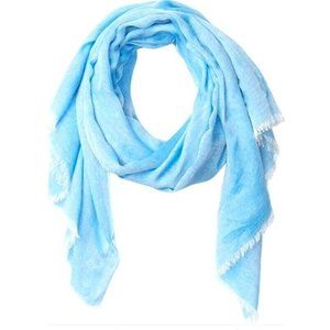 CALVIN KLEIN Chambray Woven Scarf - Ocean - NWT